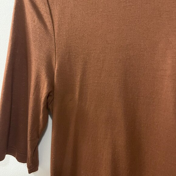 Vero Moda Women's T-Shirt, Small, Brown - Picture 3 of 8